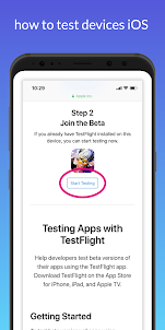 How To Test Devices iOS