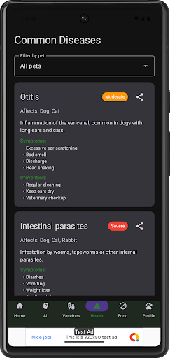 AI Vet 24/7 Pet Care Chat