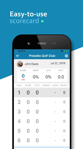 UGolf GPS Rangefinder& Score Screen 2