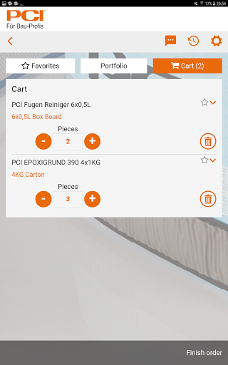 Order App PCI