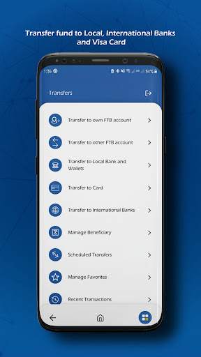 FTB Retail Mobile App Screen 2