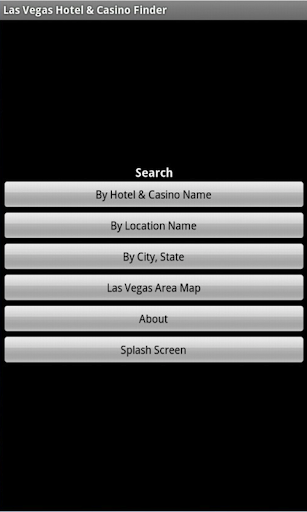 Las Vegas Casinos for Tablets Screen 2