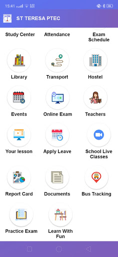 Android application ST. Teresa's P.T.ED. , Bettiah screenshort