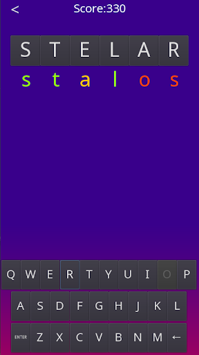 WordLord Screen 3