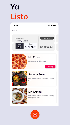 Android application YaListo screenshort