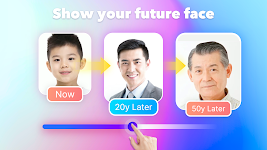screenshot of Face Read App: Old Face, aging