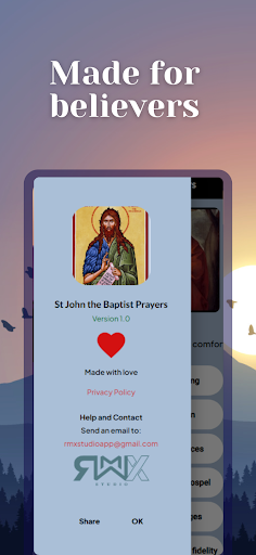 Saint John the Baptist Prayers Screen 3