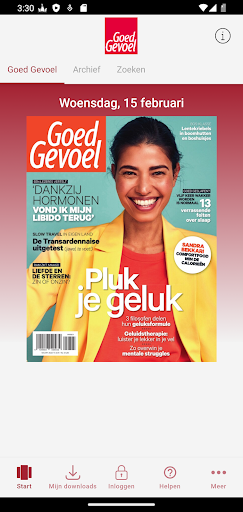 Android application Goed Gevoel screenshort