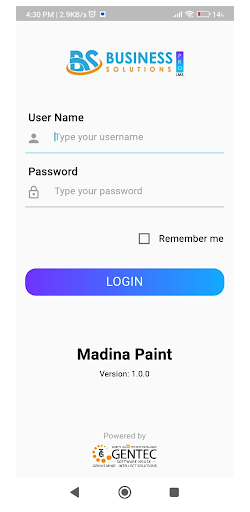 Android application BSPro LMS screenshort