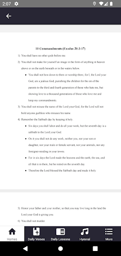 Android application Bible Study Daily screenshort