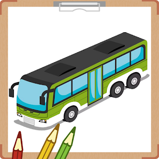 City Bus Coloring Book apk