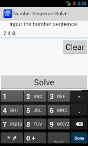 Sequence solver cheap