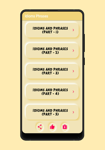 Idioms and Phrases in Bangla Screen 3