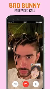 Fake Video Call with Bad Bunny