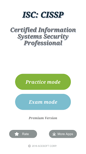 Android application CISSP Certification Exam screenshort
