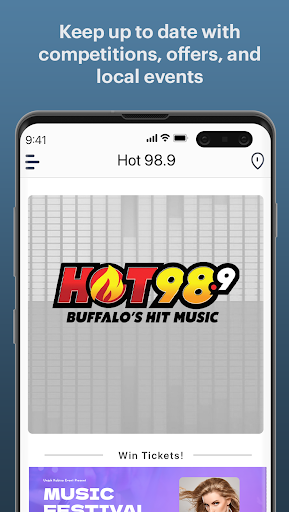 Hot 98.9 Screen 3