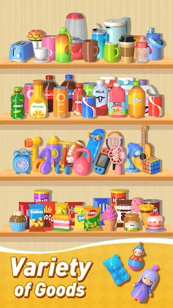 Game screenshot Goods 3D Sorting: Organizing apk download