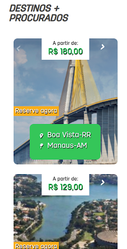 Brasil Passagens Screen 2