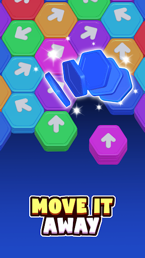 Hexa Slide Away: Tap Hexa ekran görüntüsü