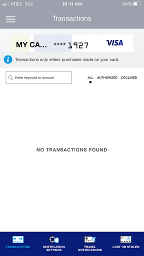 MyLancoCards Screen 3