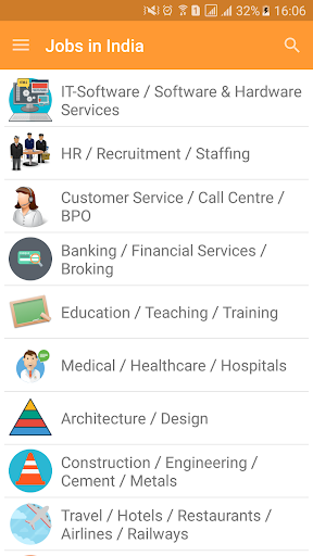 Jobs in India Screen 2