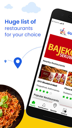 Android application Guru-G Food screenshort