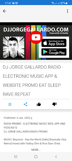 DJ Jorge Gallardo VIDEOS Screen 2