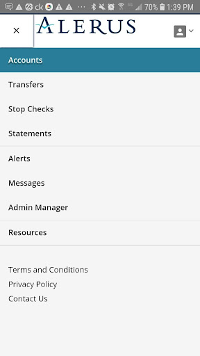 Alerus – Business Banking Screen 3