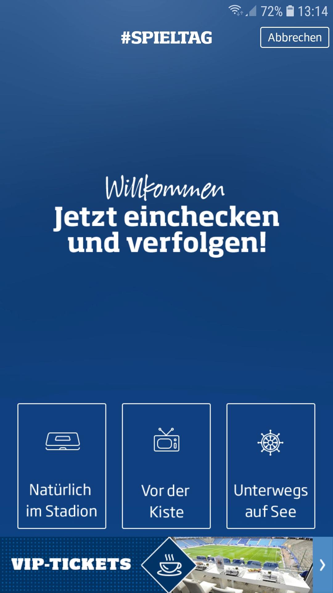 Android application Hamburger SV screenshort