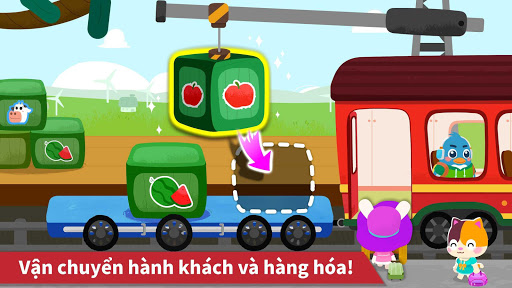 Đoàn Tàu của Bé Gấu Trúc Mod Mở Khóa Phiên Bản Đầy Đủ
