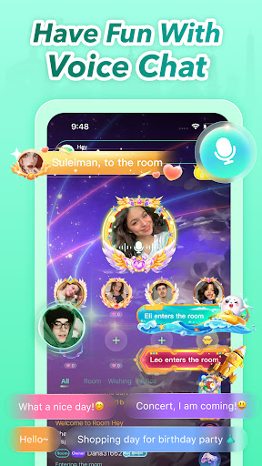 Sona:Group Voice Chat Room Screen 3