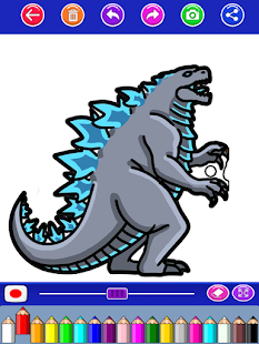 Coloring Dinosaur Jurassic 0.5 APK screenshots 3