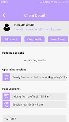 Iris Works Screen 3