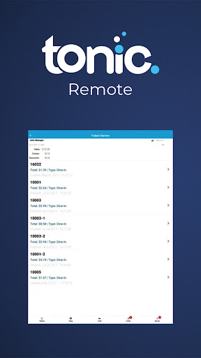 Tonic Remote Screen 2