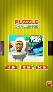 Skibidi Toilet Puzzle Game