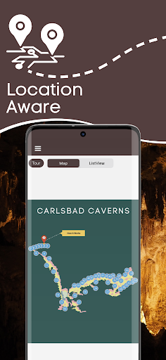Carlsbad Caverns Audio Guide Screen 2