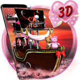3D Titanic Pink Lovely Teddy Theme icon
