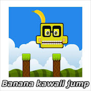 Banana kawaii jump 1.0 Icon