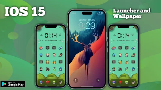 iOS 15 Pro launcher for Andrd