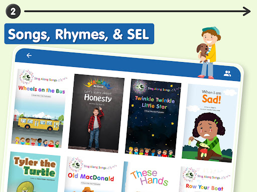 Screenshot of Early Learning Library