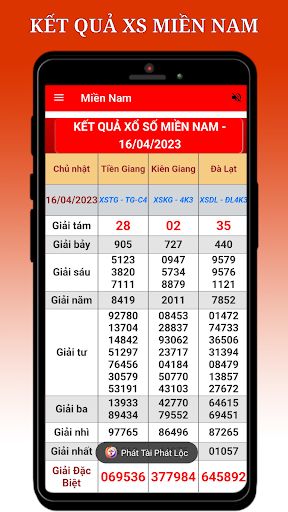 Live Trực Tiếp KQXS 3 Miền Screen 3