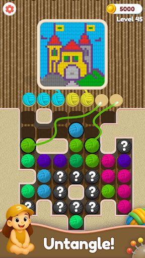 Thread Sort: Color Jam Puzzle ekran görüntüsü