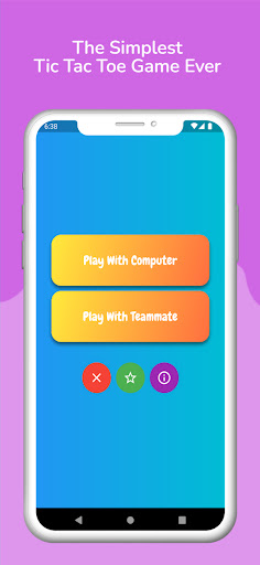Android application Too Simple - Tic Tac Toe Game screenshort