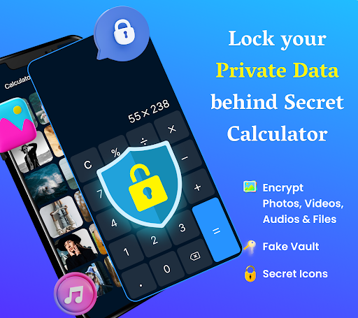 Calculator Vault: Hide Photos Screen 3