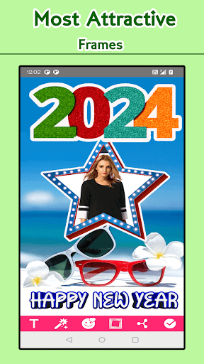 Newyear Picture Editor Screen 3