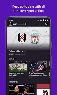 BT Sport Screenshot