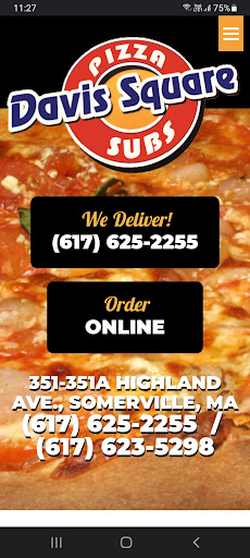 Davis Square Pizzeria Screen 3