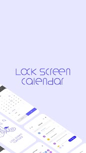 LockScreen Calendar MOD APK (PRO Unlocked) Download 1