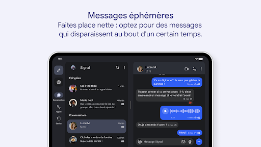 Signal - Messagerie privée screenshot 9