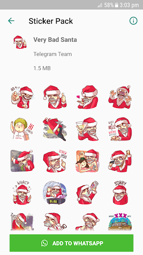 Christmas Stickers For Whatsapp - WAStickerApps